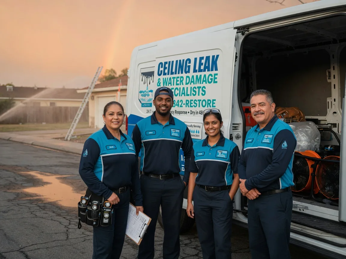 Ceiling Leak Cleanup company in Lemon Springs, NC